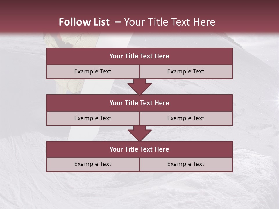 Extreme Athlete Adventurous PowerPoint Template