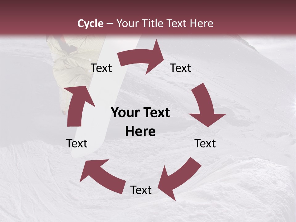 Extreme Athlete Adventurous PowerPoint Template