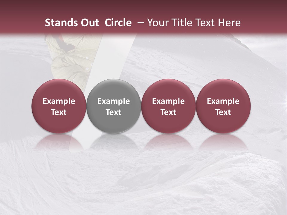 Extreme Athlete Adventurous PowerPoint Template