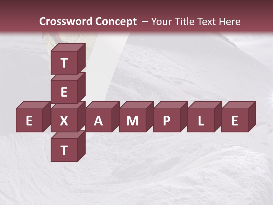 Extreme Athlete Adventurous PowerPoint Template