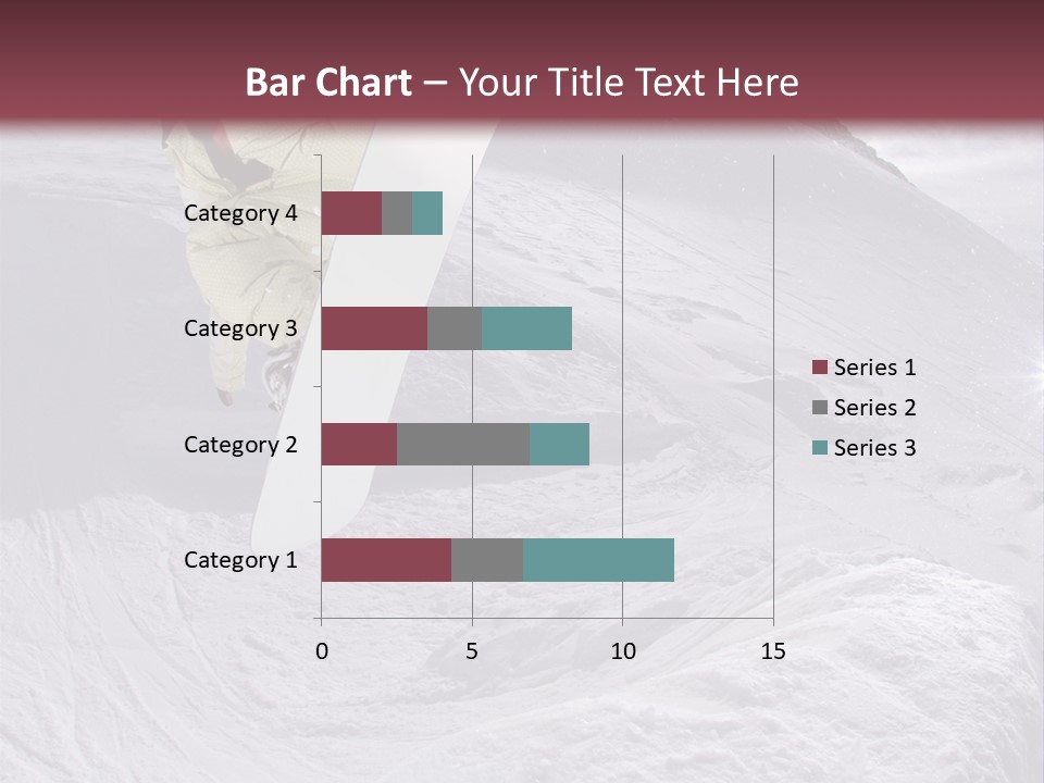 Extreme Athlete Adventurous PowerPoint Template