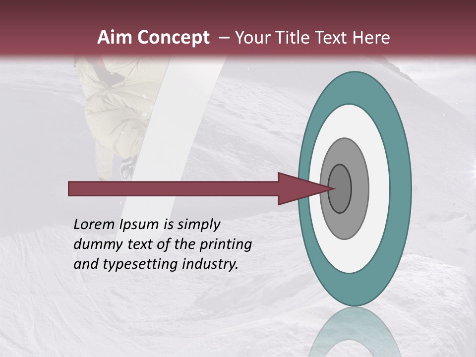 Extreme Athlete Adventurous PowerPoint Template