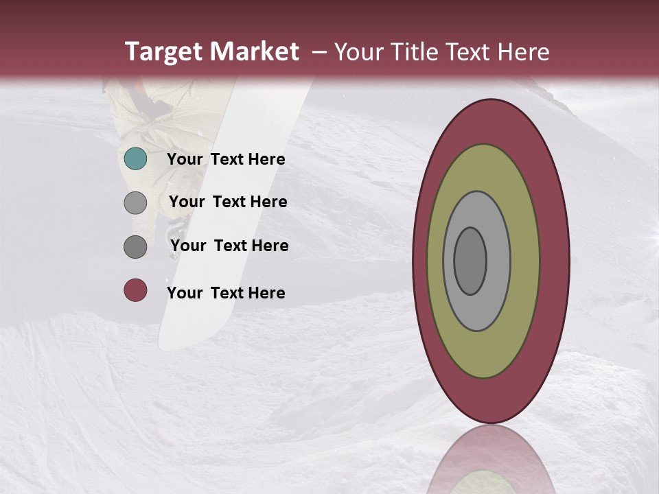 Extreme Athlete Adventurous PowerPoint Template