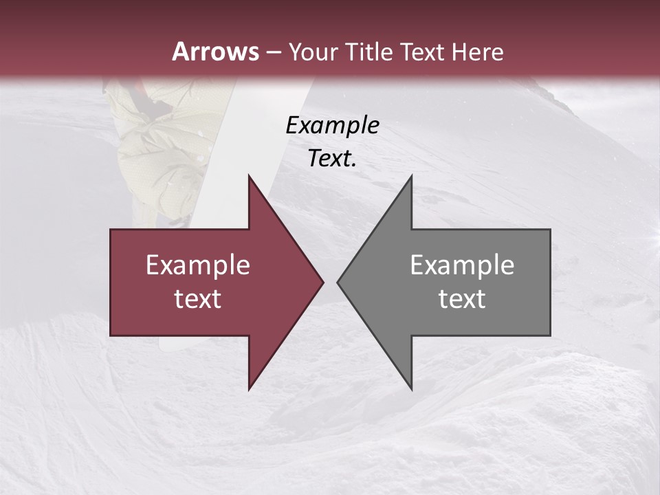 Extreme Athlete Adventurous PowerPoint Template