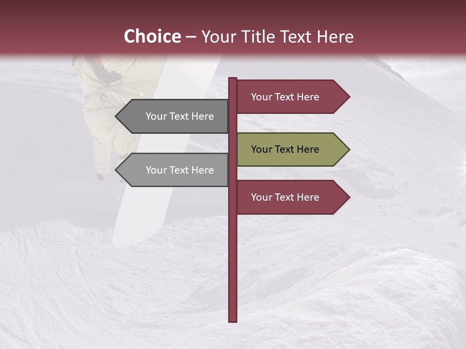 Extreme Athlete Adventurous PowerPoint Template