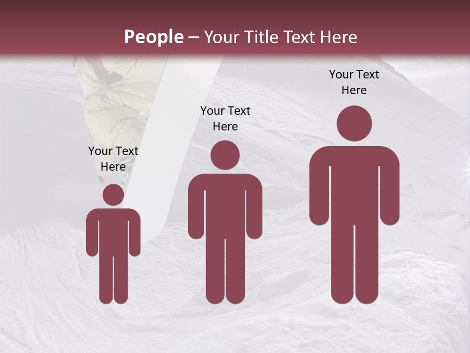 Extreme Athlete Adventurous PowerPoint Template