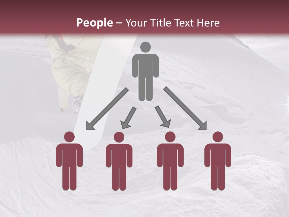 Extreme Athlete Adventurous PowerPoint Template