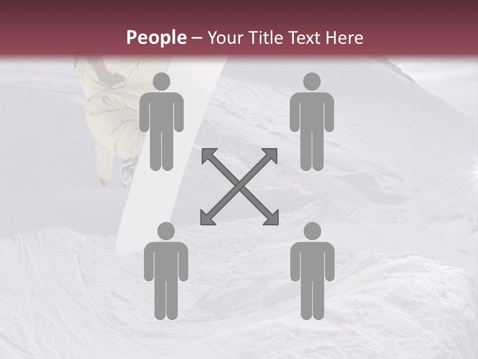 Extreme Athlete Adventurous PowerPoint Template