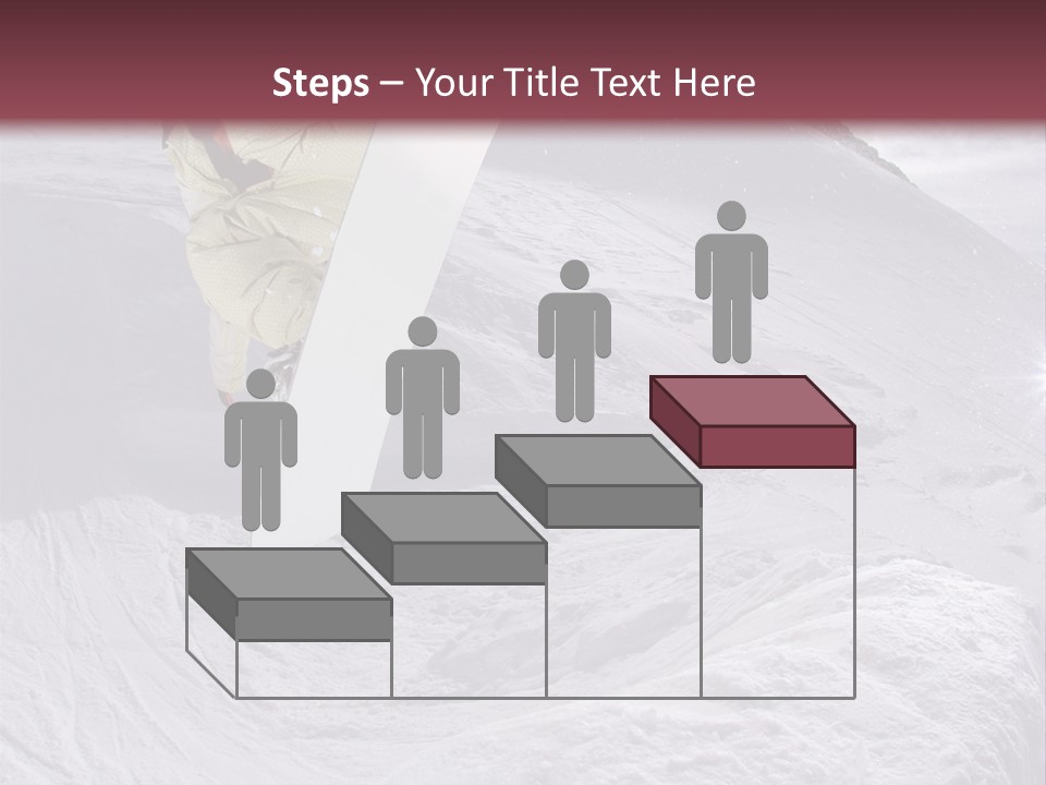 Extreme Athlete Adventurous PowerPoint Template