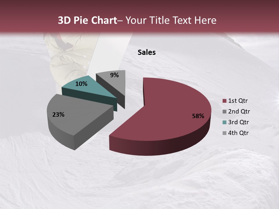Extreme Athlete Adventurous PowerPoint Template