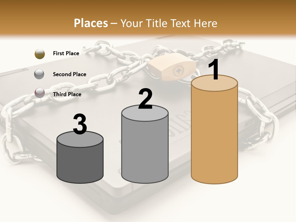 Shield Closed Security PowerPoint Template