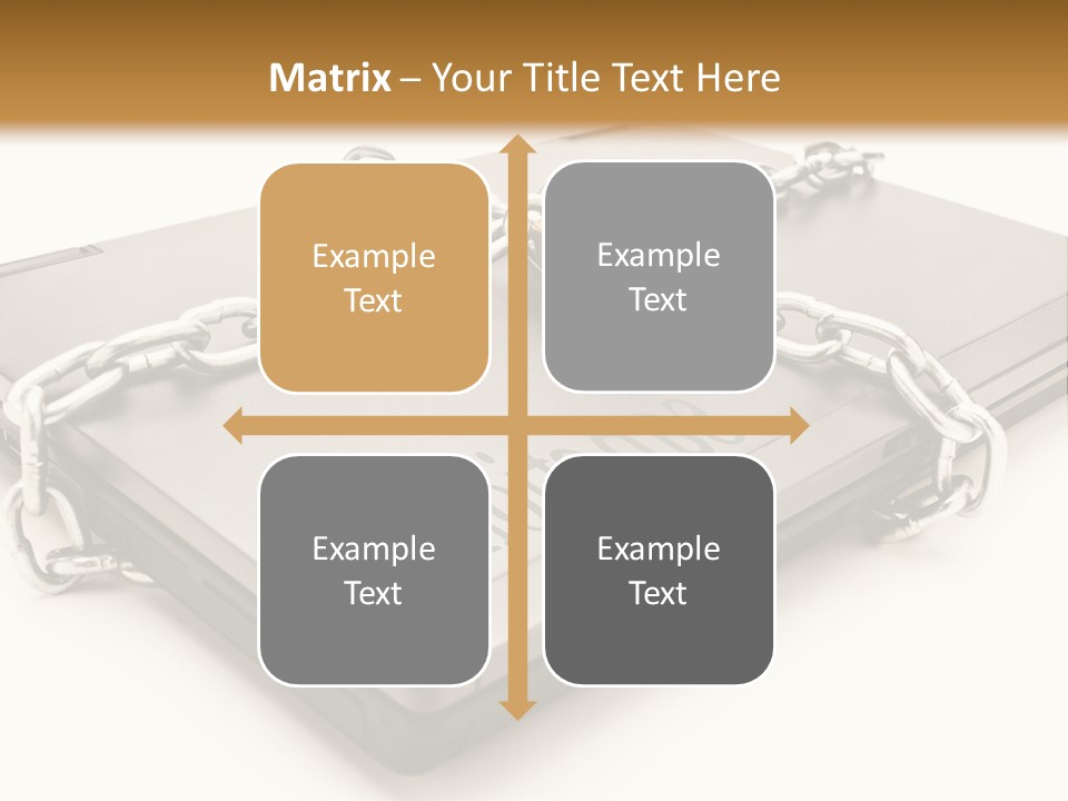 Shield Closed Security PowerPoint Template