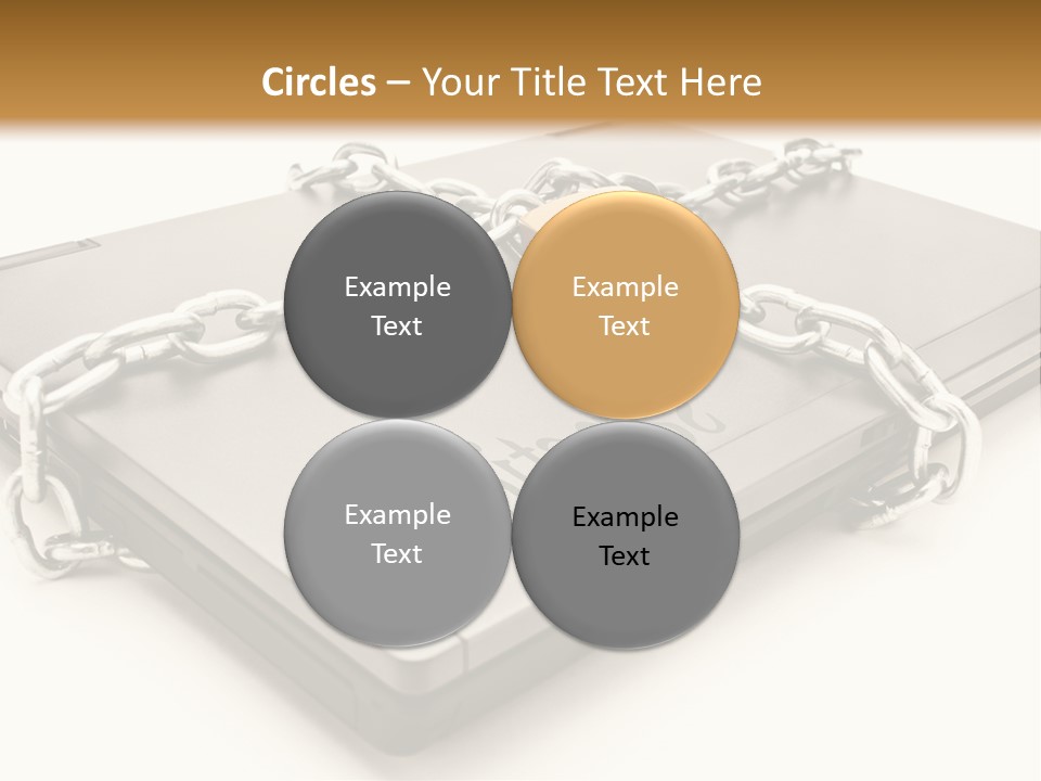 Shield Closed Security PowerPoint Template