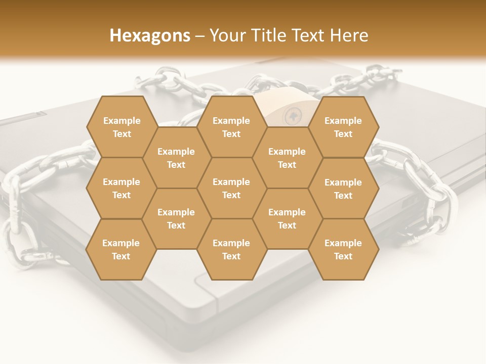 Shield Closed Security PowerPoint Template