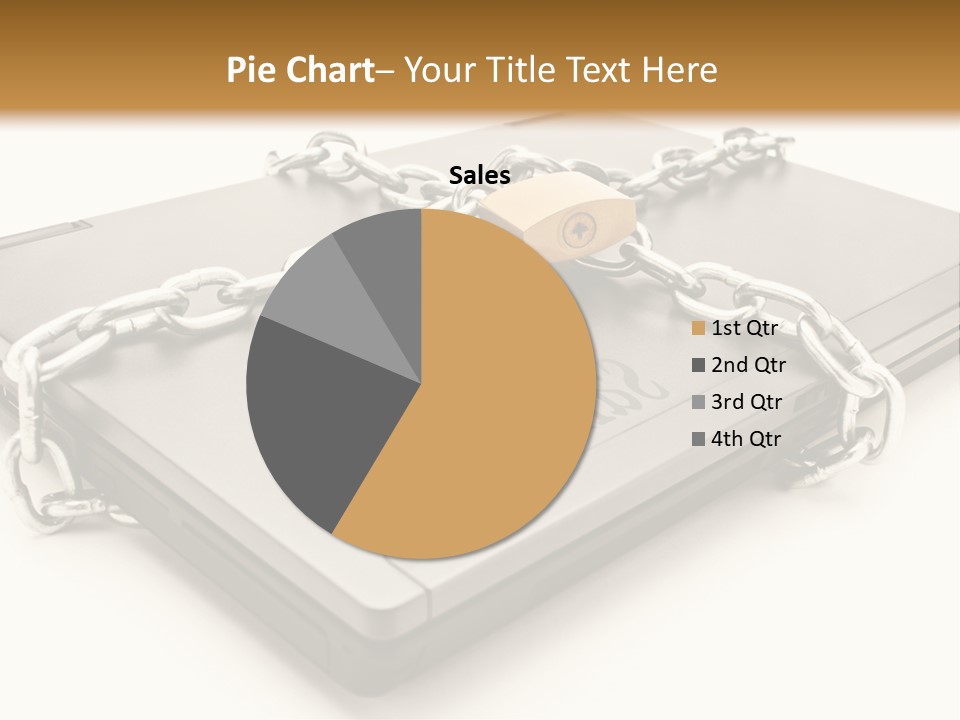 Shield Closed Security PowerPoint Template