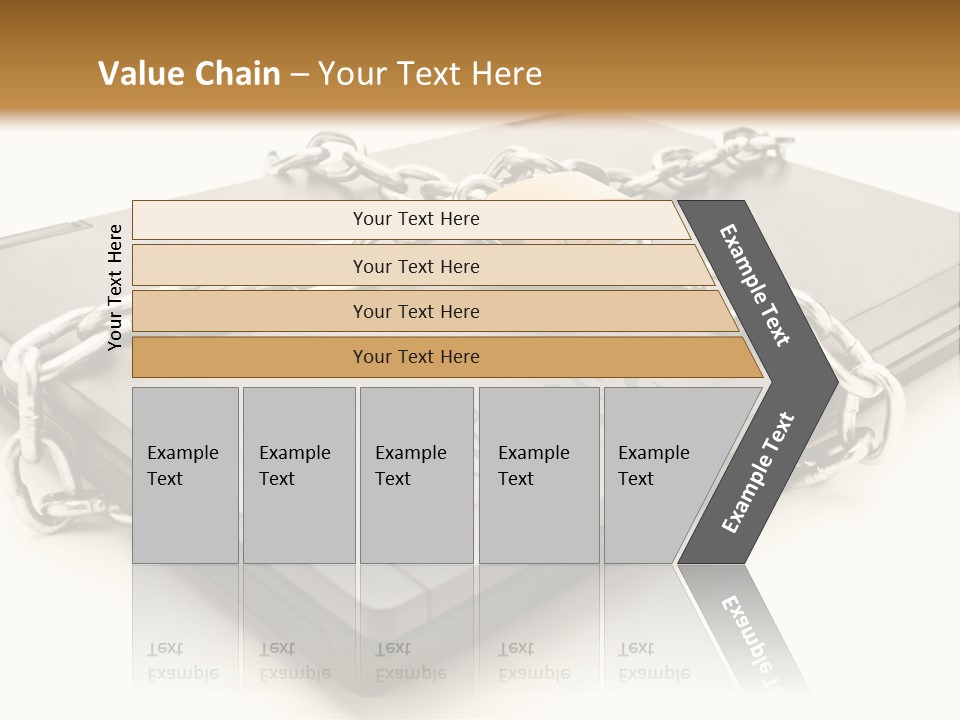 Shield Closed Security PowerPoint Template