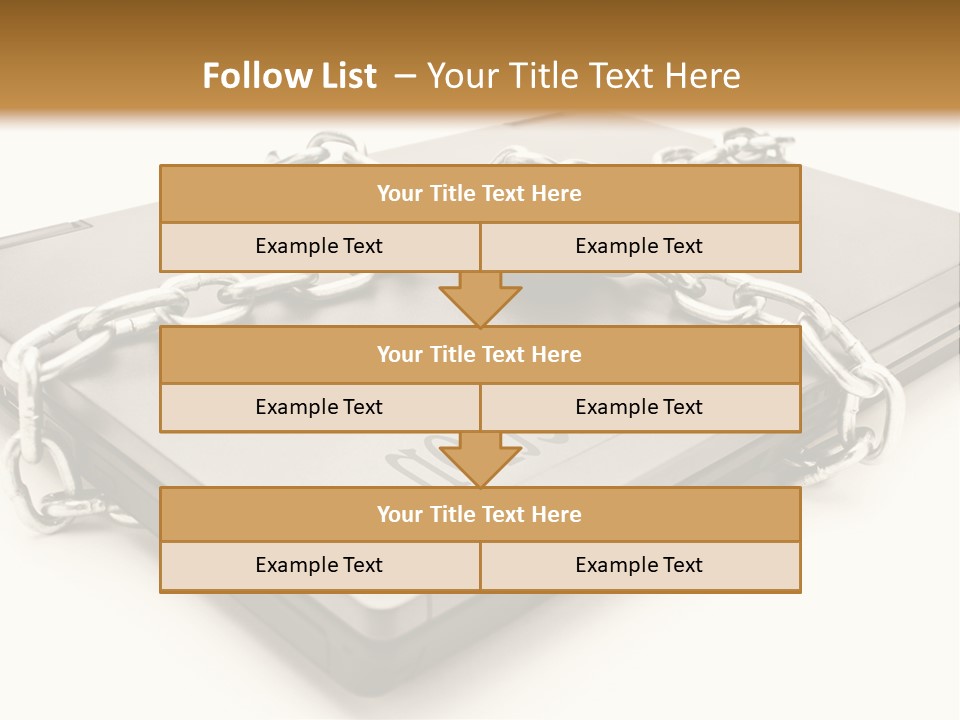 Shield Closed Security PowerPoint Template