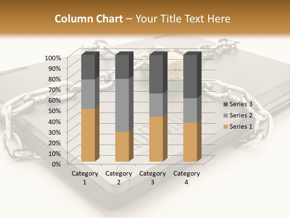 Shield Closed Security PowerPoint Template