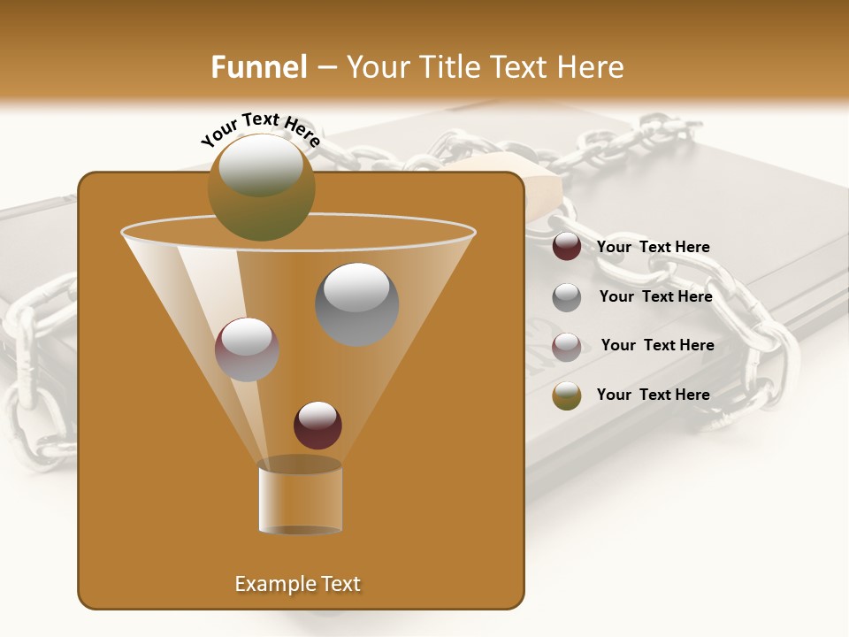 Shield Closed Security PowerPoint Template