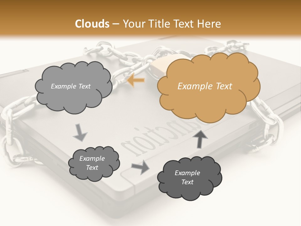 Shield Closed Security PowerPoint Template