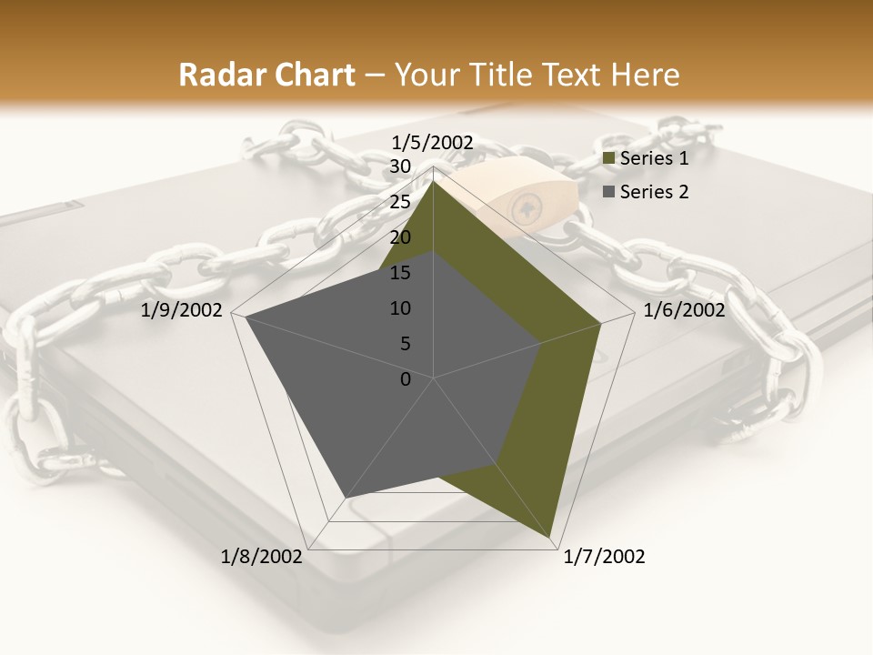 Shield Closed Security PowerPoint Template