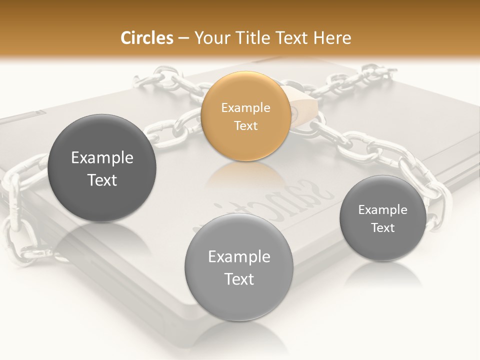 Shield Closed Security PowerPoint Template