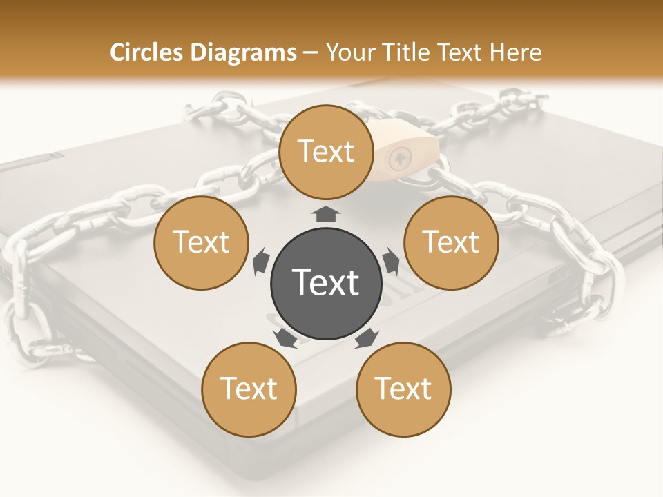 Shield Closed Security PowerPoint Template