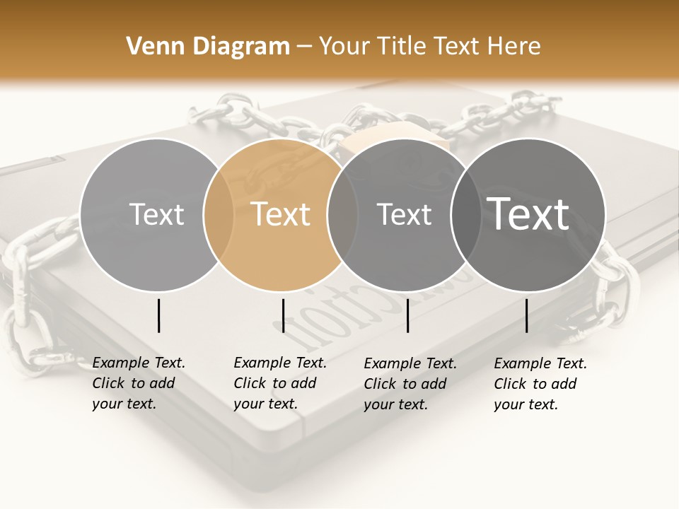 Shield Closed Security PowerPoint Template
