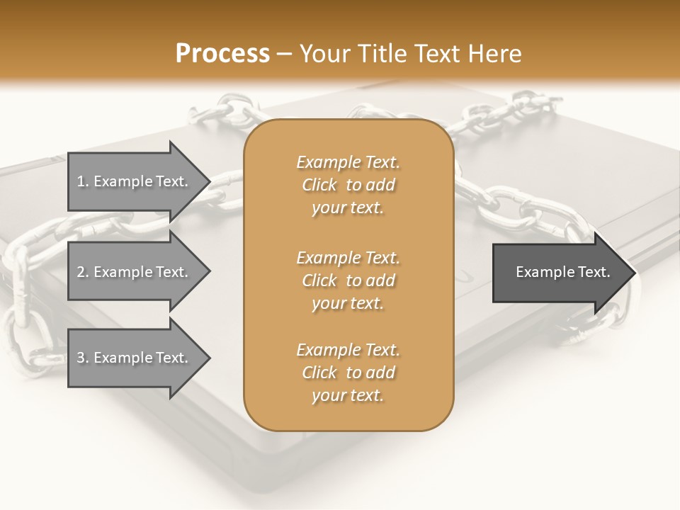 Shield Closed Security PowerPoint Template
