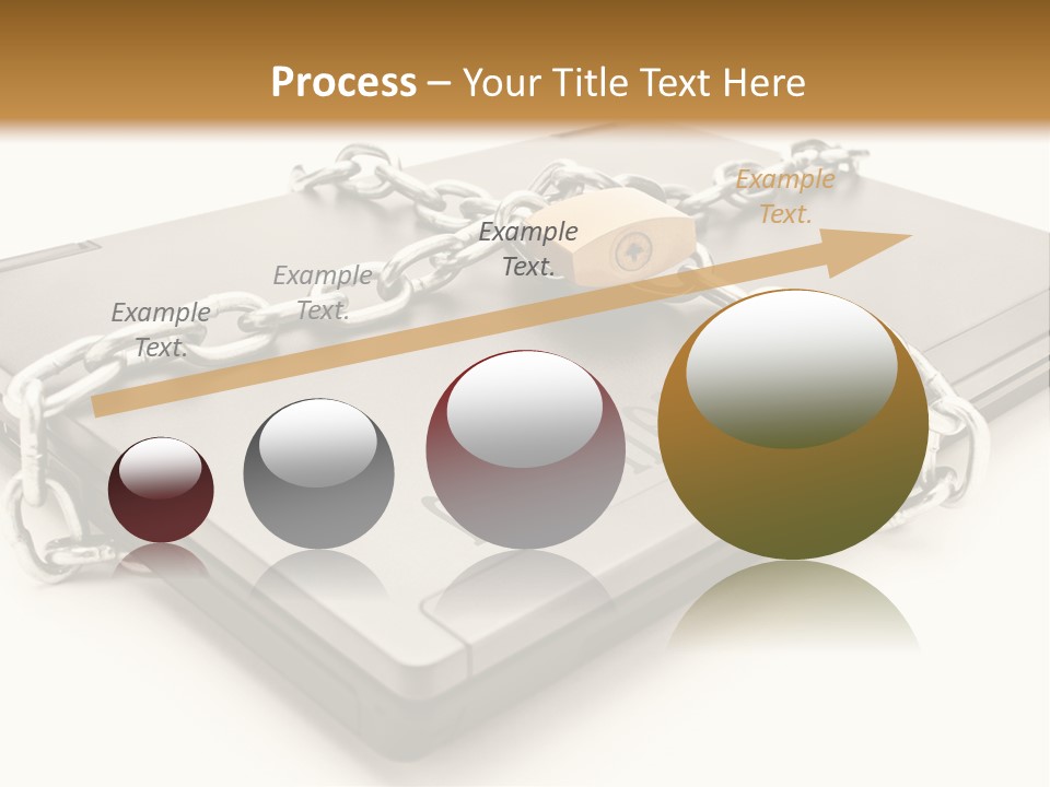 Shield Closed Security PowerPoint Template