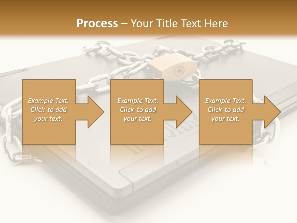 Shield Closed Security PowerPoint Template