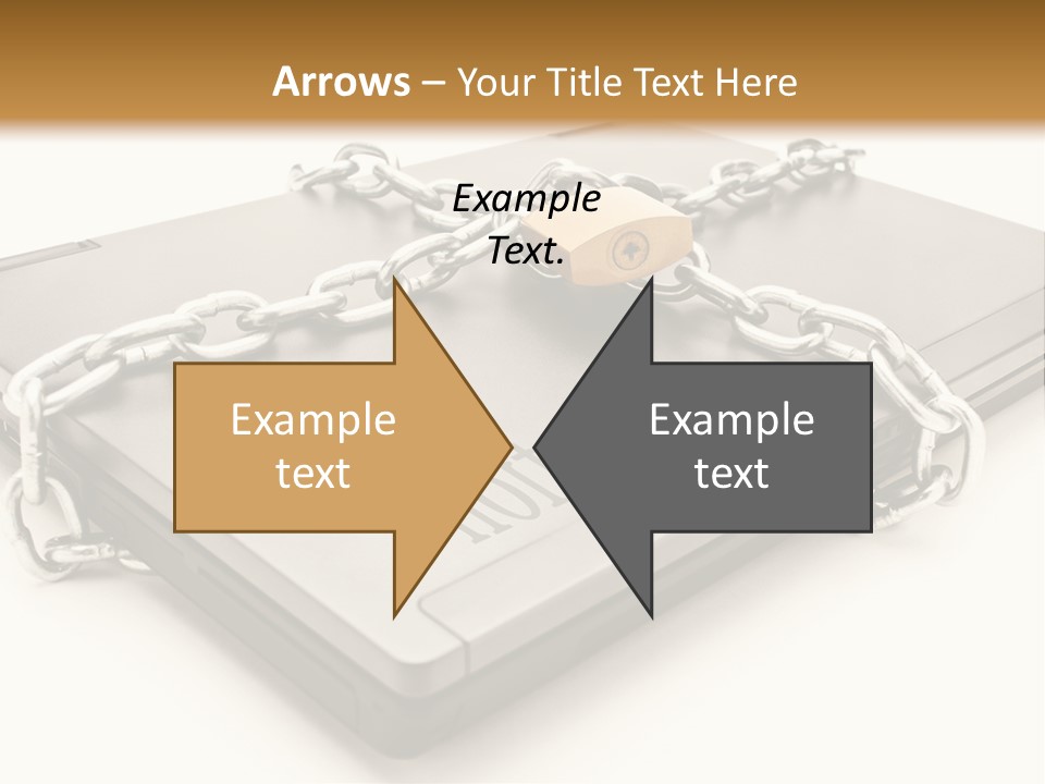 Shield Closed Security PowerPoint Template