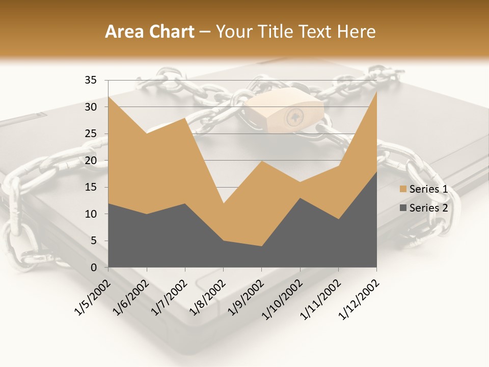 Shield Closed Security PowerPoint Template