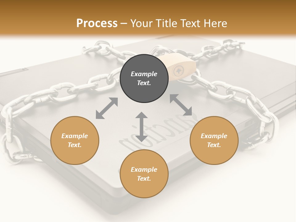 Shield Closed Security PowerPoint Template