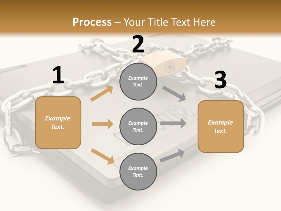 Shield Closed Security PowerPoint Template