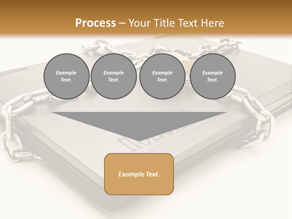 Shield Closed Security PowerPoint Template