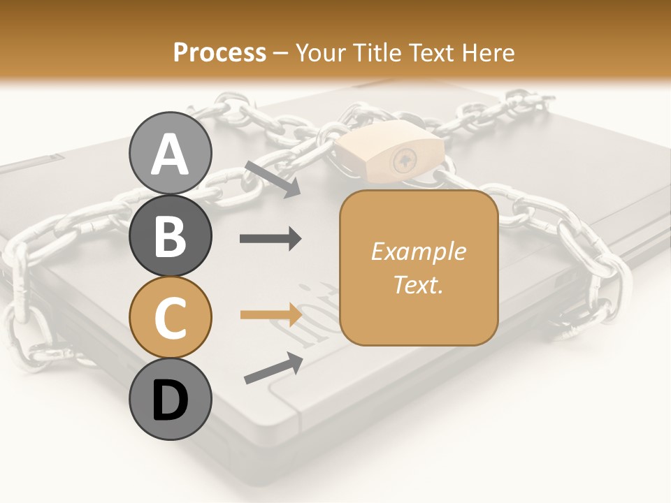 Shield Closed Security PowerPoint Template