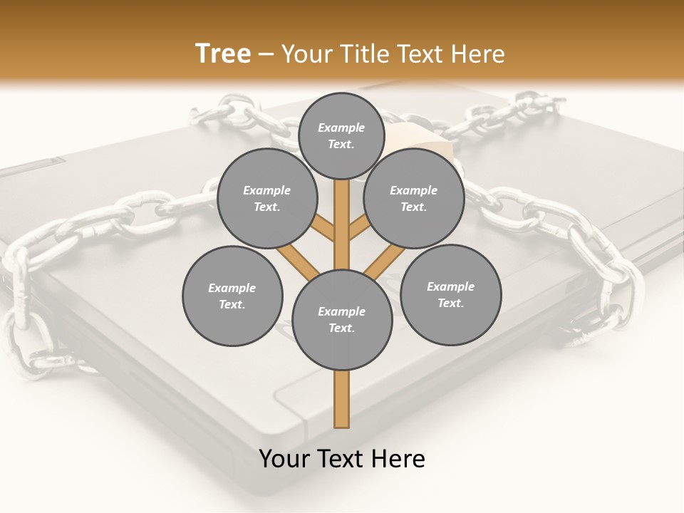 Shield Closed Security PowerPoint Template