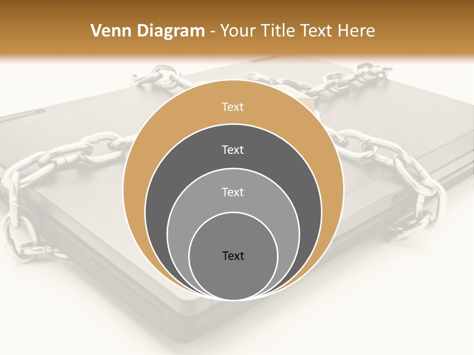 Shield Closed Security PowerPoint Template