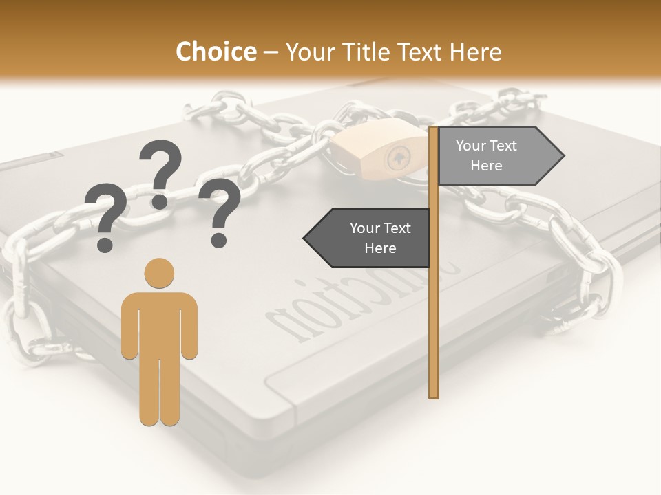 Shield Closed Security PowerPoint Template