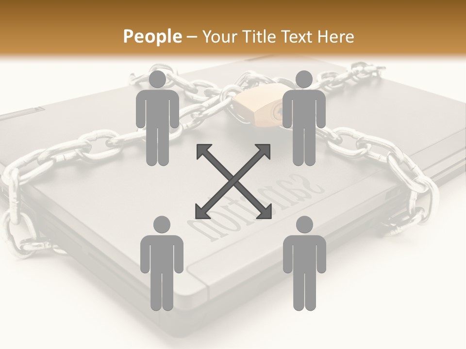 Shield Closed Security PowerPoint Template