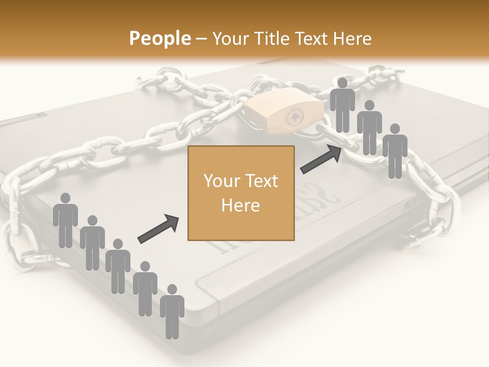 Shield Closed Security PowerPoint Template