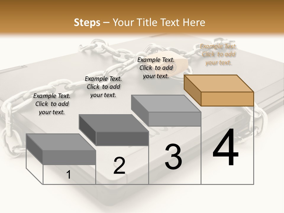 Shield Closed Security PowerPoint Template