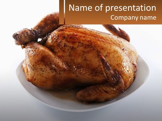 Gourmet Dinner Studio PowerPoint Template
