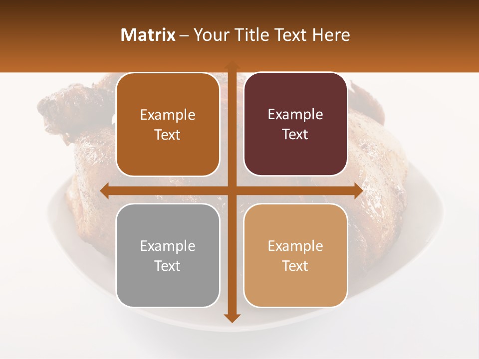 Gourmet Dinner Studio PowerPoint Template