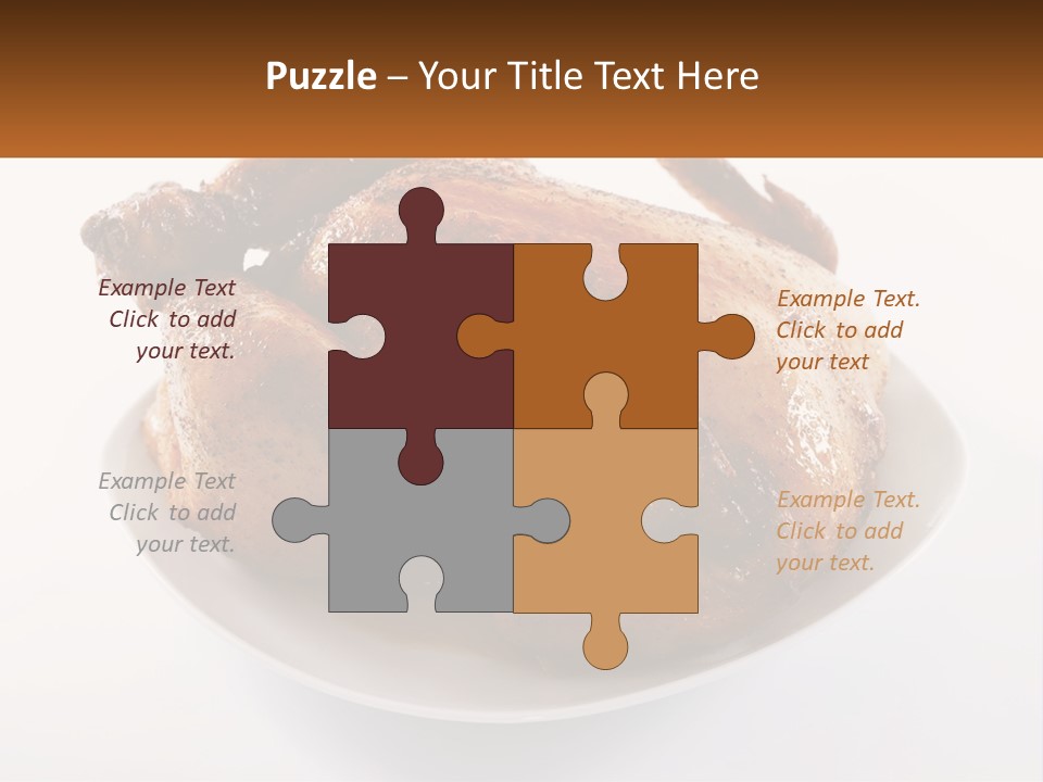 Gourmet Dinner Studio PowerPoint Template