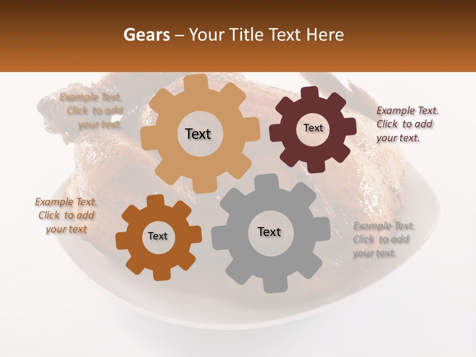 Gourmet Dinner Studio PowerPoint Template