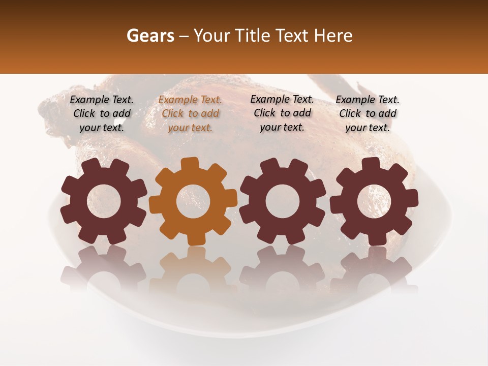 Gourmet Dinner Studio PowerPoint Template