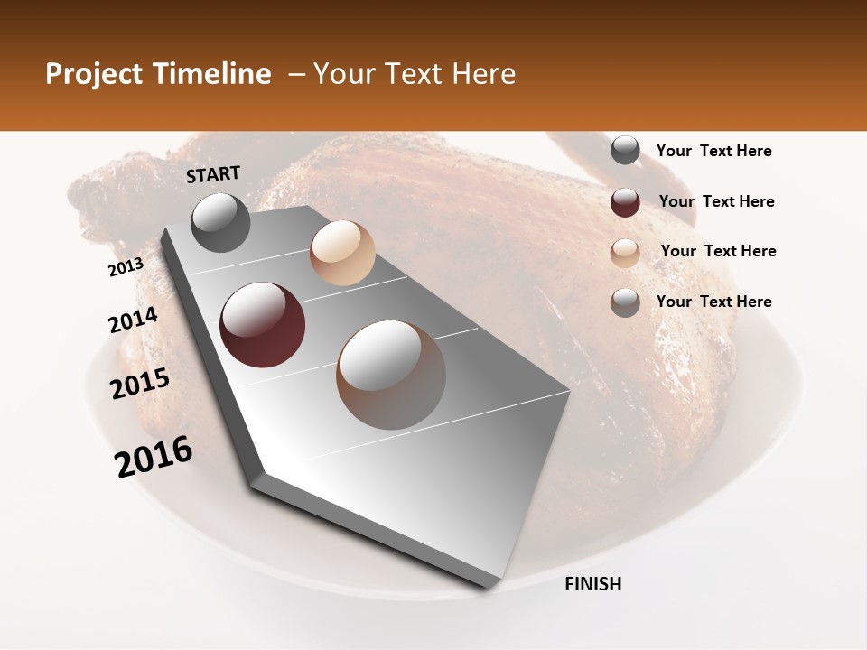 Gourmet Dinner Studio PowerPoint Template