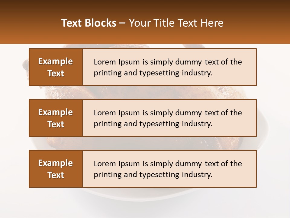 Gourmet Dinner Studio PowerPoint Template